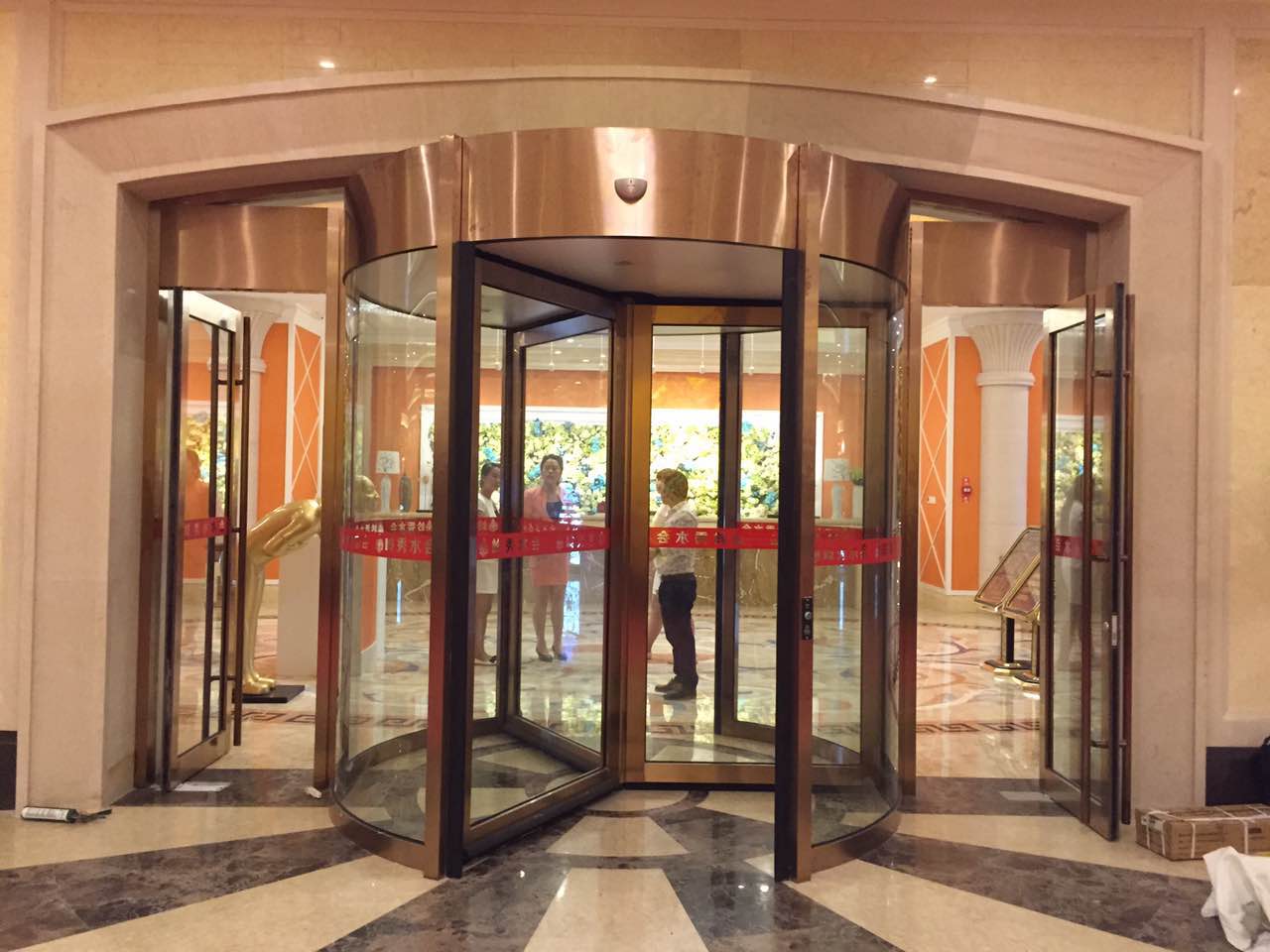 四翼旋转门厂家供应 酒店转门